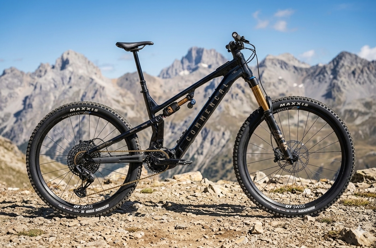COMMENCAL META POWER SX AVINOX PODIUM PURE BLACK