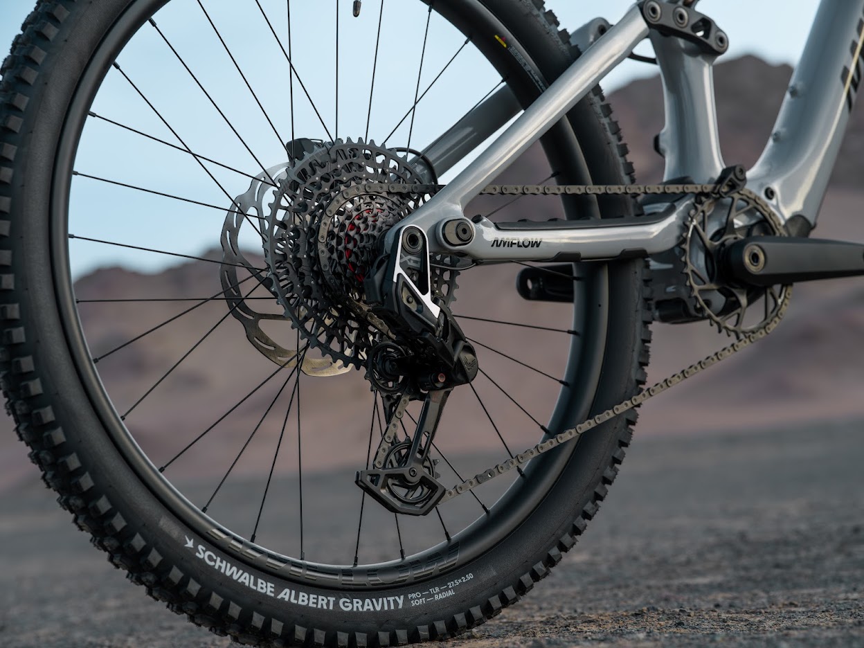 Avinox Antrieb und Schaltung am Amflow TL